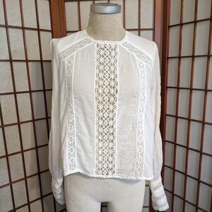 Free People Edwardian Style Blouse